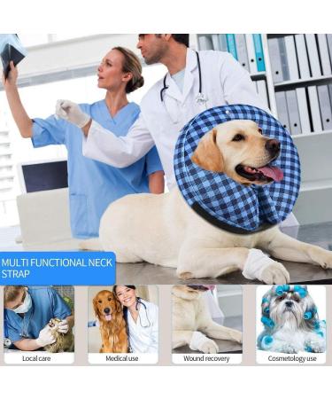 Ducomi Inflatable Dog & Cat Hinges - Post-Op Comfort & Movement Freedom | Scratch & Bite Prevention (Hahnenstrag L) - Buy Online on GoSupps.com