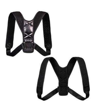 Adjustable Posture Corrector & Back Support Brace for Men & Women - Improve Posture & Prevent Slouching (ML - Buy Online on GoSupps.com