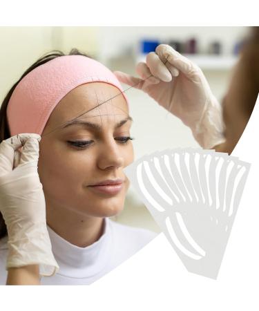  Whnbuij Stick-on Eyebrow Tattoos Mapping Stickers Eyebrow Shape Guide | 10 Pairs of Eyebrow Shaping Stencils Eyebrow Mapping Templates for Tinting - Buy Online on GoSupps.com