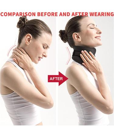 Iffany Cervical Spine Brace & Neck Support Pillow - Soft Foam Neck Bandage for Pain Relief - Unisex Snoring Solution - Buy Online on GoSupps.com