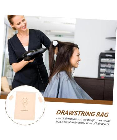 SHERCHPRY Hair Dryer Storage Bag Hair Blow Dryer Storage Bag for Hair Dryer Curling Iron Travel Drawstring - Buy Online on GoSupps.com