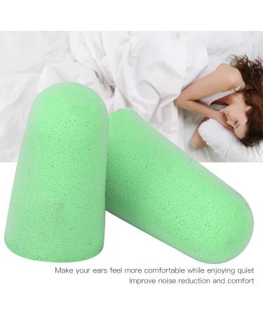 2Pcs Sponge Earplugs for Improved Sleep and Hearing Protection - Perfect for Home Travel and Workplace Use Green - Buy Online on GoSupps.com