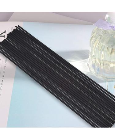 HOSSIAN 70 Pieces Replacement Sticks for Diffuser - Spa & Aromatherapy | 12x30CM Black 3mm Sticks - Buy Online on GoSupps.com