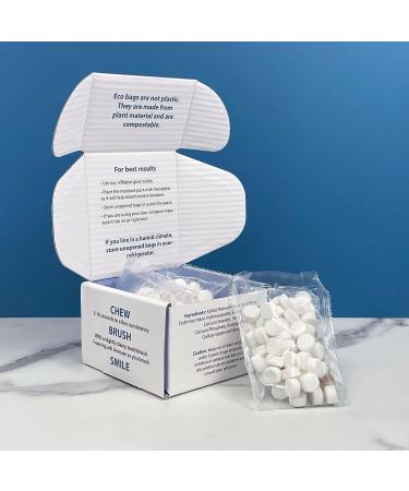 Weldental Chewtab Peppermint Toothpaste Tablets Refill - Eco-Friendly Dental Care - Buy Online on GoSupps.com
