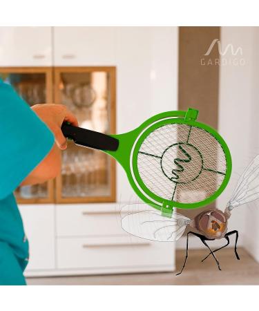 Gardigo Flying Gossip - 2 Set Electric Fly Clap with 90 Swiveling Head | Simple Insect Catch for Blankets Windows & Walls | Effective Insect Shredder - Buy Online on GoSupps.com