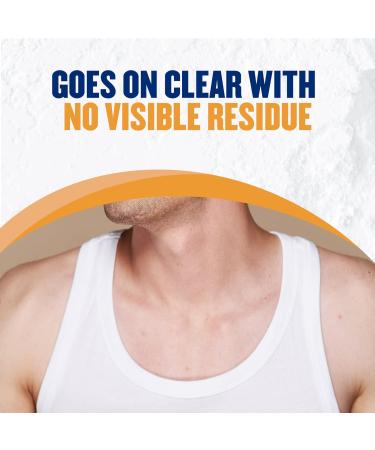 Gold Bond Clear Body Powder Spray 198g Spray Bottle No-Mess Talc-Free Odour Eliminator and Moisture Absorbing Powder With Aloe and Ginger Extract that Refreshes Protects and Absorbs Clean Scent - Buy Online on GoSupps.com