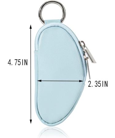 Koikyu Asthma Inhaler Holder PU Leather Travel Bag - Blue 2PCS - Buy Online on GoSupps.com