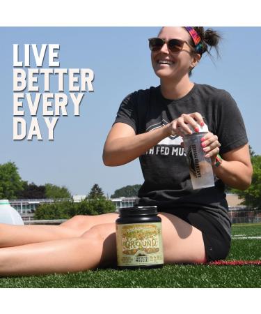 Earth Fed Muscle Common Ground Plant Protein Powder Chocolate Peanut Butter Protein Powder with MCT Oil Soy & Gluten Free No Added Sugar Keto - 30 Servings Chocolate Peanut Butter 1.74 Pound (Pack of 1) - Buy Online on GoSupps.com