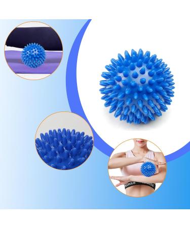 EKSMA 4 Massage Balls with Knobs - Self-Massage Roller for Back Legs Feet & Hands | Muscle Pain Relief Tool - Buy Online on GoSupps.com