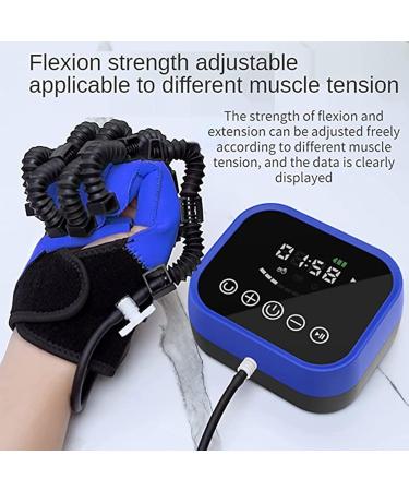 Rehabilitation Robot Pneumatic Gloves Finger Rehabilitation Gloves for Stroke Hemiplegia Patients Finger Straightening Brace Guard for Hand Dysfunction Left Hand XL left hand XL - Buy Online on GoSupps.com
