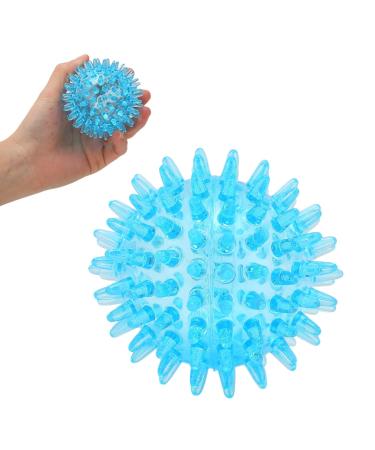 Soft Transparent Spiked Massage Ball - H chle Power Recovery Stress Relief for Hands Wrists Feet & Back (6cm) - Buy Online on GoSupps.com