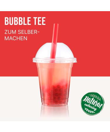 Inspire Food Strawberry Bubble Tea Pearls | Vegan & Gluten-Free Popping Boba - 3.2kg - Buy Online on GoSupps.com
