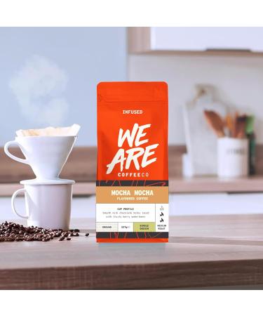 Ethiopian Mocha Flavoured Ground Coffee 227g Bag - Chocolate & Fruits Notes | Arabica Medium Roast | Single Origin Omni Grind - We Are Coffee Co - Buy Online on GoSupps.com