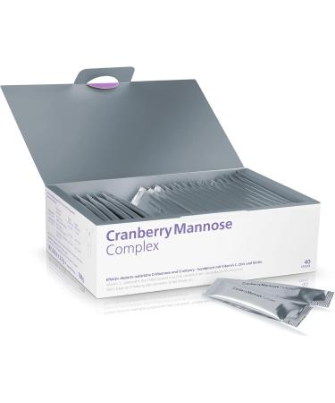 Cranberry Mannose Complex - High Dose D-Mannose Powder with Zinc Biotin & Vitamin C for Healthy Bladder - 108g Pack | International Shipping Available - Buy Online on GoSupps.com