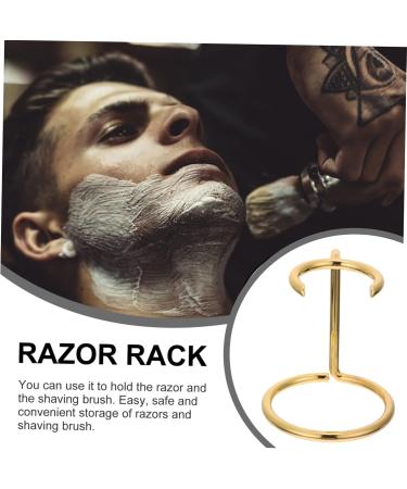 Premium Angoily Razor Brush Holder & Stand - Metal Shaving Brush Holder for Men | International Shipping Available - Buy Online on GoSupps.com