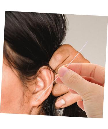 Beavorty Ear Cleaning Kit - 360 Pcs Ear Cleaning Tools & Solution for Men and Adults - Includes Colorful Earrings, Nose Rings, and Tooth Flossers - Violet - 12X1.5CMx2pcs - Buy Online on GoSupps.com