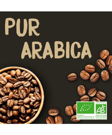  Naturela NATURELA - Coffee in Pods - 100% Organic Arabica - Intense and balanced flavor - Slow roast- Made in France - 36 x 7g - Buy Online on GoSupps.com