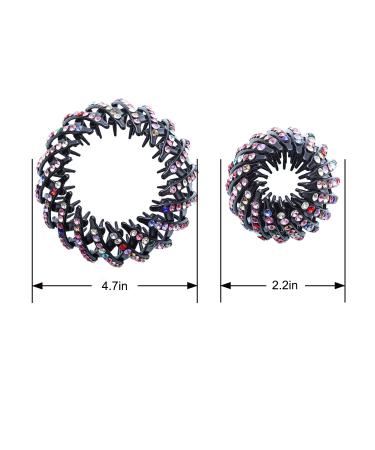 Zasolf Bird Nest Hair Clips - 4 Pcs Vintage Magic Hair Accessories for Women - Buy Online on GoSupps.com