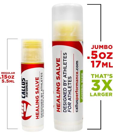 Jumbo Callus Healing Salve for Gymnasts, Weightlifters, and Rock Climbers - Moisturize and Prevent Bleeding on Hands and Feet - Buy Online on GoSupps.com