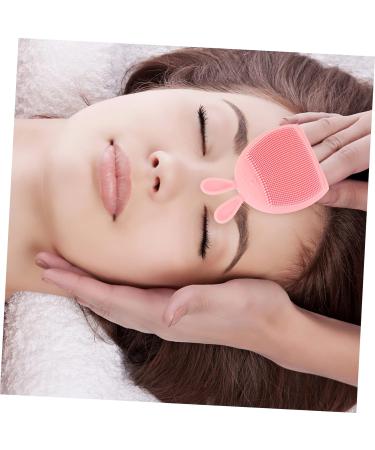 FOMIYES 24 Pcs Rabbit Ears Facial Brush Body Massager Facial Cleansing Brush Hand Held Massager Silicone Face Scrubber for Women Facial Massager Silica Gel Miss Silicone Brush The Face Light Pinkx6pcs 7.5x7.5cmx6pcs - Buy Online on GoSupps.com