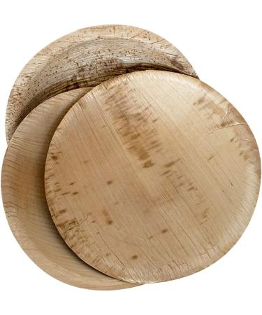 Eco-Friendly Disposable Leaf Bowls - 3.75" | Sustainable Party Supplies | Pack of 10 | Perfect for Salads Desserts Ice Cream & More 10 3.75" Round Bowls - Buy Online on GoSupps.com