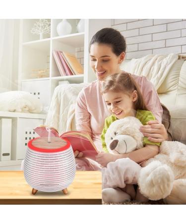CCKeyin Aroma Diffuser 90ml - Mini Essential Oil Atomizer Humidifier with Adjustable Fog Mode & Auto Shut-Off - 7 Color LED Light - Waterless Safe - Buy Online on GoSupps.com