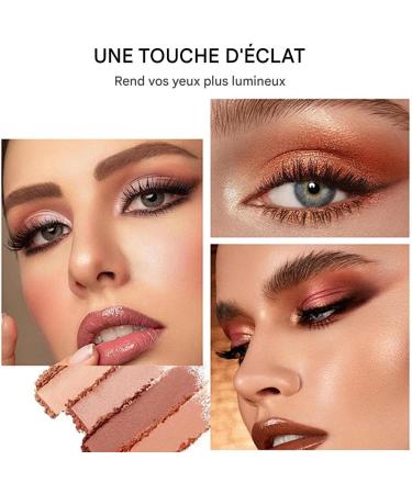 6 B tons D'ombres Paupi res 6 Couleurs Crayon De Fard A Paupiere Paillet Waterproof Et Longue Dur e Fards Paupi res M talliques Brillants Et Paillet s - Buy Online on GoSupps.com
