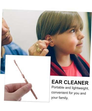 Healifty Ear Wax Removal Tool - Golden Spring Ear Curette for Ear Health and Care - Buy Online on GoSupps.com