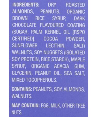 Fody Dark Chocolate Nuts & Sea Salt Snack Bar - Lactose Free Gluten Free 12-Pack | International Shipping Available - Buy Online on GoSupps.com