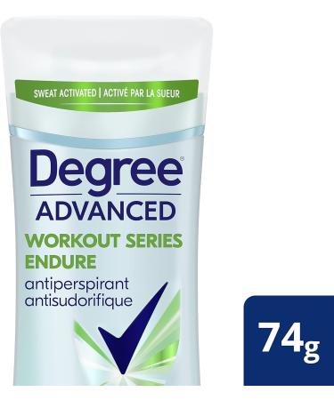 Degree for Women Antiperspirant Stick for 72-hour odour protection Workout Endure antibacterial odour protection 74 g 74 g (Pack of 1) Endure - Buy Online on GoSupps.com