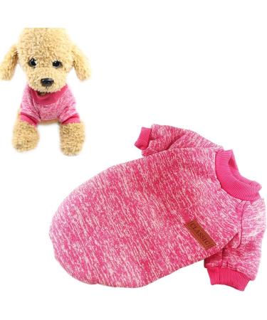 Warm Dog Sweater | Cozy Pet Clothing for Small & Medium Dogs | Winter Sweaters in Gray & Pink - Buy Online on GoSupps.com