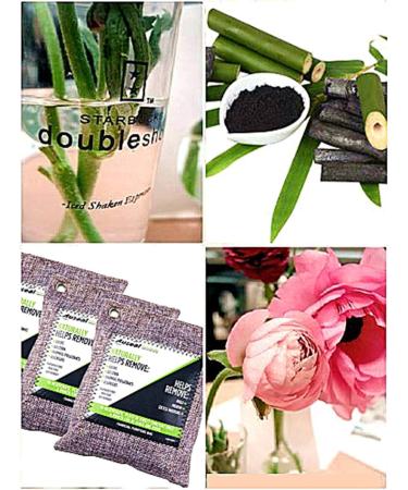 ANTEROOF Bamboo Charcoal Air Purifying Bags - Odor Eliminator for Home, Pets, Vehicle, Wardrobe & Bathroom - Buy Online on GoSupps.com