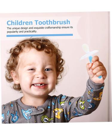 Buy Gatuida Silicone Toothbrushes for Kids - 2 Sets of Baby Bite Toys & Cleaning Brushes - Pink - Buy Online on GoSupps.com