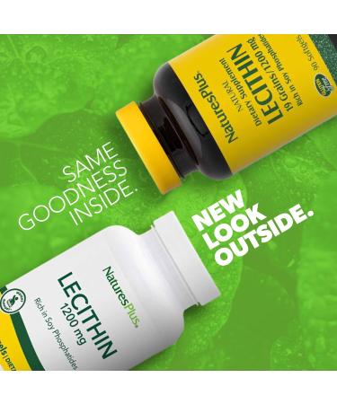 Buy Nature Plus Lecithin 1200mg - 90 Softgels for Healthy Brain & Heart | International Shipping Available - Buy Online on GoSupps.com