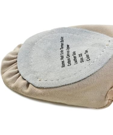 DANCEYOU Pirouette Lyrical Stretch Canvas Half Sole Dance Shoes Tan - Buy Online on GoSupps.com