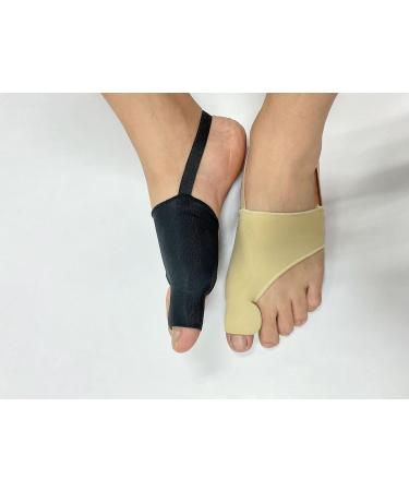 ALINZO Bunion Corrector 4pc Set for Women & Men - Toe Separators, Spacers, Straightener, Stretcher | Big Toe Correctors (Black) - Buy Online on GoSupps.com