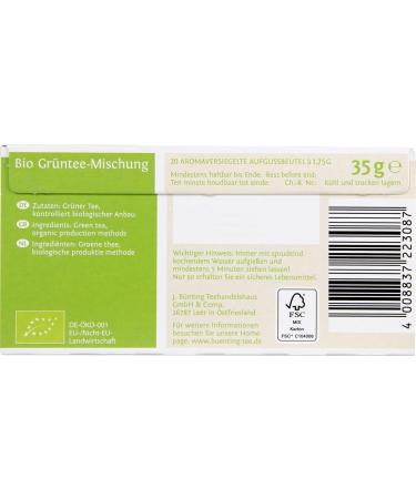  B nting Tee B nting Tee Bio Green Lot de 3 sachets de 1 75 g (3 x 35 g) - Buy Online on GoSupps.com