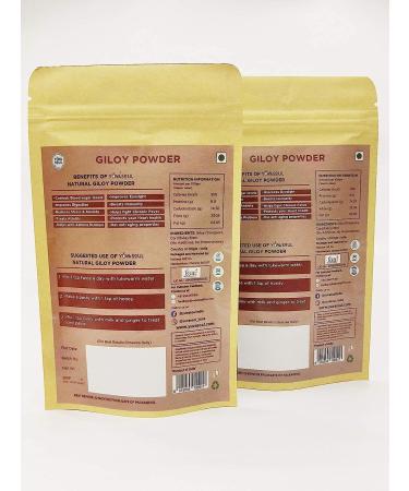 TARIBA Natural Giloy Powder Giloy/Guduchi/Gulvel Stem Powder (Pack of 2). - Buy Online on GoSupps.com