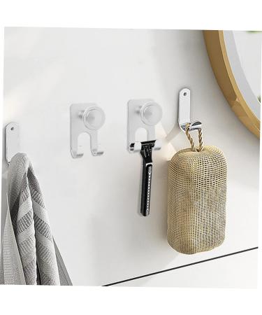 Cabilock 8 pcs No Hook Shaving Hooks - Bathroom Razor Storage & Holder Aluminum Alloy Razor Shaver Organizers - Buy Online on GoSupps.com