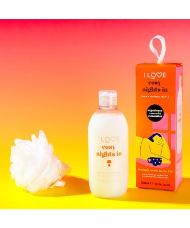 I Love Cosy Nights In Bathtime Treats - Chocolate Marshmallow Bath & Shower Gel | Exfoliating Body Wash for Smooth Skin - 1 pc - Buy Online on GoSupps.com
