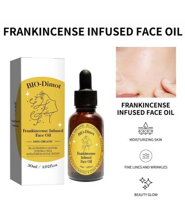 LOYOTICE 2PC Frankincense Resin Oil Infused Organic Black Seed Castor & Jojoba Oils for Face Anti-Aging Miracle Facial Moisturizer Anti-Wrinkles Natural Skincare Hydrates Skin(30ml) - Buy Online on GoSupps.com