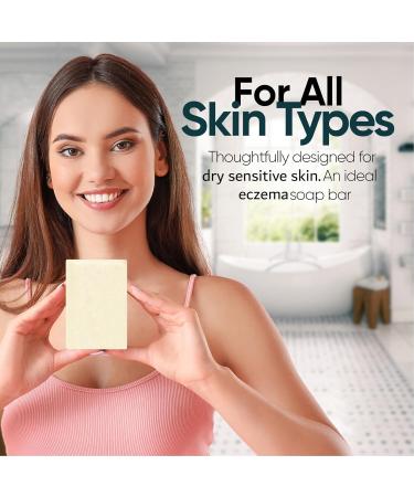 Beef Tallow Soap Bar - All-Natural Unscented Grass-Fed Tallow Soap for Moisturizing Face & Body - Ideal for Eczema & Sensitive Skin - Handcrafted in the USA - Buy Online on GoSupps.com