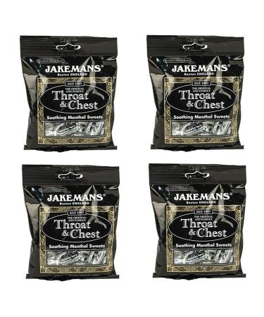 JAKEMANS Throat and Chest Menthol Sweets Bags (4)