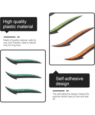 Beatifufu 18 Pairs Anti Sweat Eyeliner Eye Lift Tape Adhesive Eye Line Strip Self- Adhesive Eye Lift Strips Eye Makeup Tape Diy Eyelid Tape Adhesive Eyeliner Tape Man Sticker Prom Tool 9x10cm As Shown 1 - Buy Online on GoSupps.com