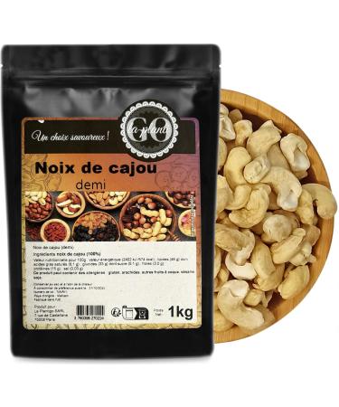Cashew nuts (half) 1kg - LA PLANTIGO