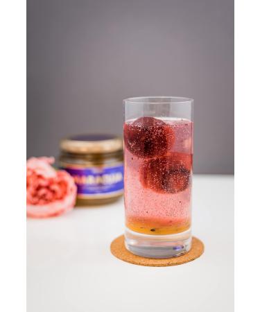 Maracuja with honey for hot and cold drinks and dishes perfect for barbecue. Maracuja product with exotic and aromatic taste vitamins antioxidants and fiber supports immunity 550 g - Buy Online on GoSupps.com