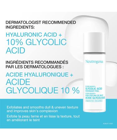 Neutrogena Hydro Boost+ Glycolic Acid Overnight Peel 94mL - Buy Online on GoSupps.com