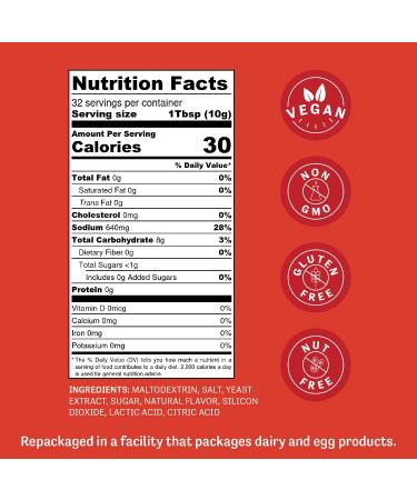 Judees Vegan Cheddar Flavor Powder 11.25oz - Non-GMO, Vegan, Gluten-Free & Nut-Free - Made in USA - Perfect Dairy-Free Cheese Alternative for Sauces, Seasonings, and Soups - 11.25 Ounce Pack - Buy Online on GoSupps.com