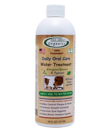 Mad About Organics Daily Oral Water Treatment 16 FL OZ (473ml)