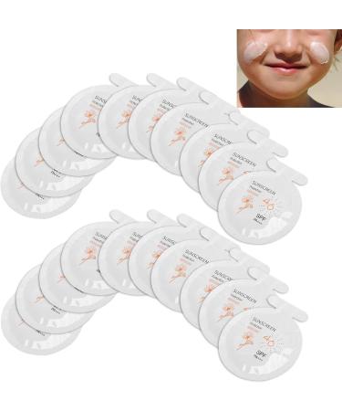Sonew Face & Body Sunscreen Travel Packet SPF46 PA+++ None Greasy and Moisturizing Sunscreen for Most of Skins Portable Resist Water Sunscreen for Sport Mini SPF46+ 3ml x 20 Bags - Buy Online on GoSupps.com